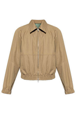 Versace Jacket with a leather collar | Men's | Vitkac